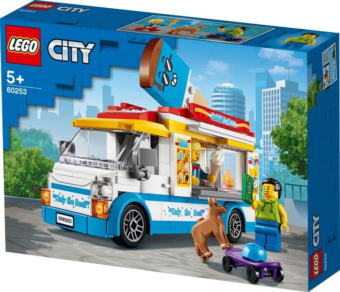 Carte LEGO CITY Zmrzlinářské auto 60253 