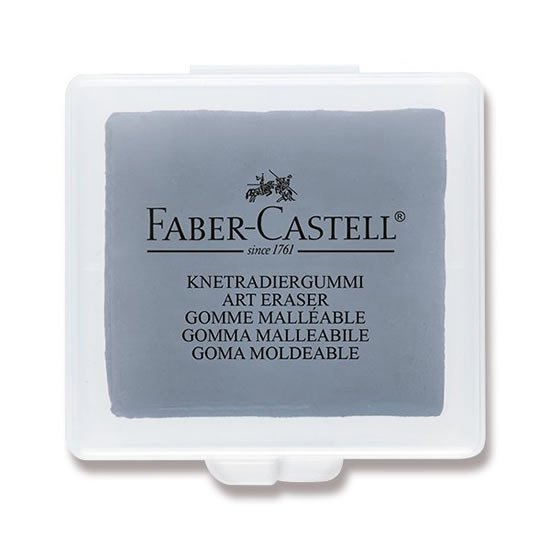 Carte Umělecká pryž Faber-Castell šedá 