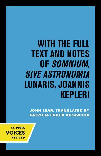Kniha Kepler's Dream John Lear
