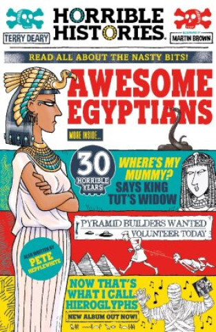 Книга Awesome Egyptians (newspaper edition) Martin Brown
