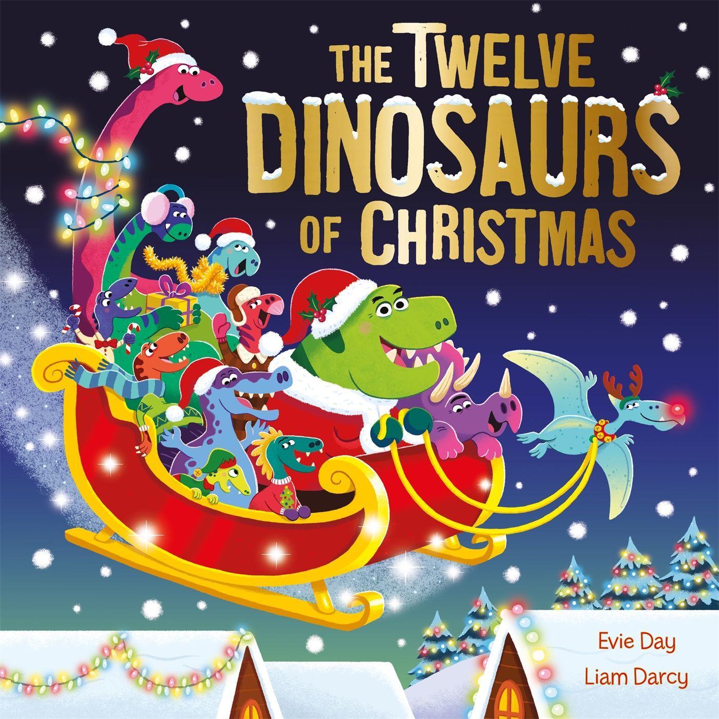 Könyv Twelve Dinosaurs of Christmas Liam Darcy