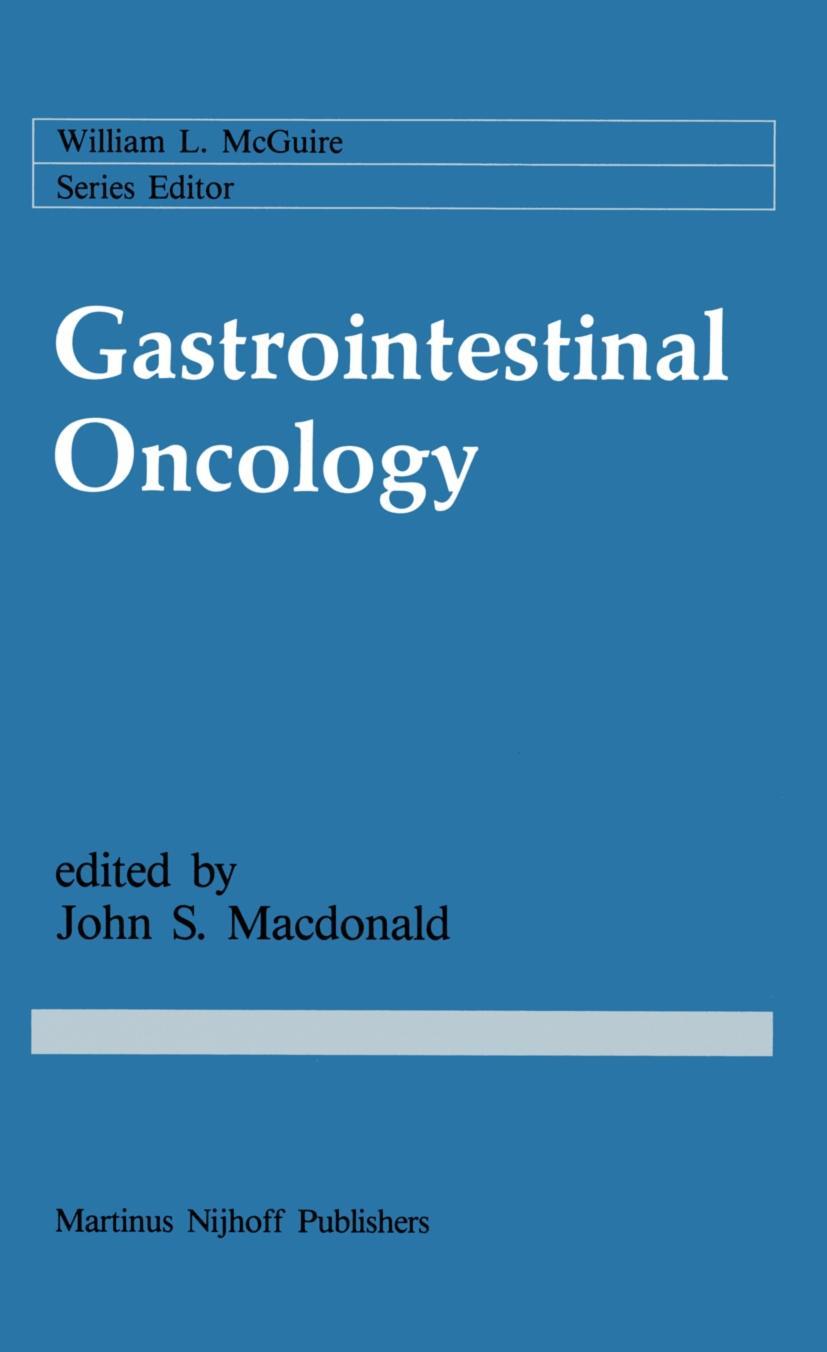 Knjiga Gastrointestinal Oncology John S. MacDonald