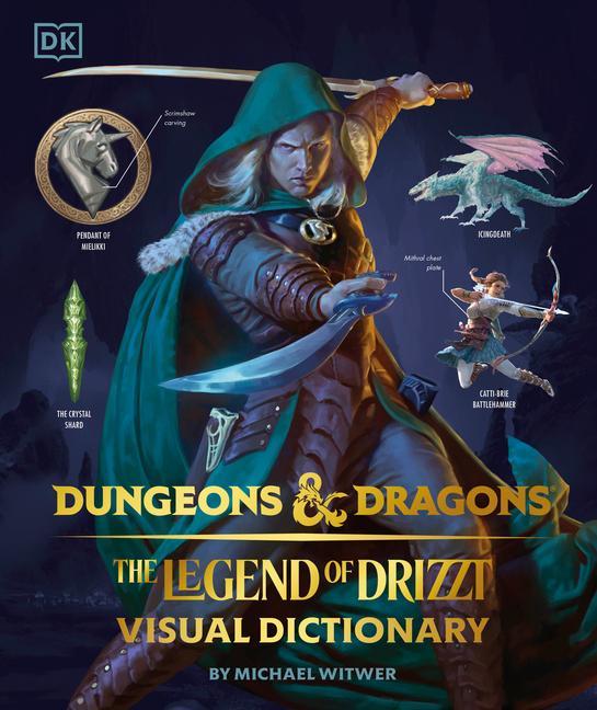 Carte Dungeons and Dragons the Legend of Drizzt Visual Dictionary 