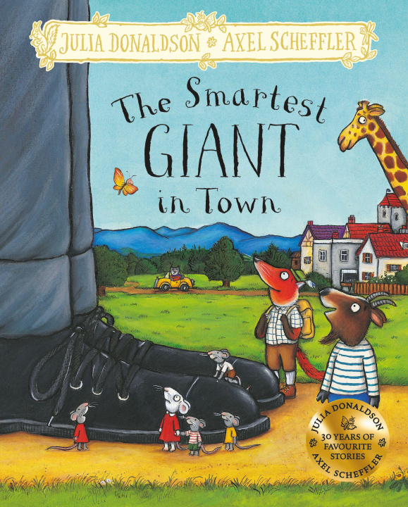 Книга Smartest Giant in Town Axel Scheffler