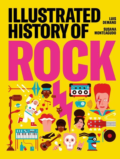 Carte Illustrated History of Rock Luis Demano
