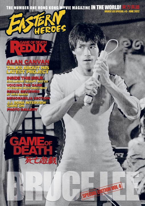 Könyv Eastern Heroes Bruce Lee Issue No 4 Game of Death Special 