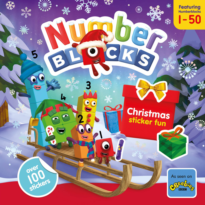 Book Numberblocks Christmas Sticker Fun 