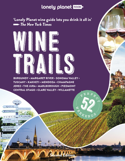 Carte Lonely Planet Wine Trails 