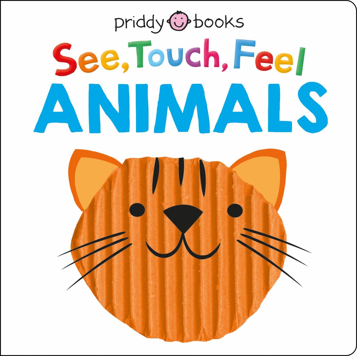 Книга See Touch Feel Animals 