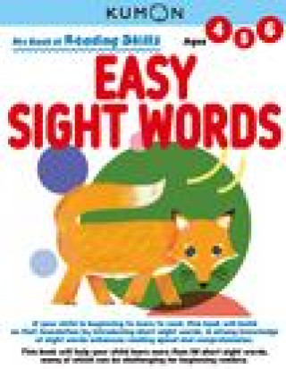Könyv My Book of Reading Skills: Easy Sight Words 