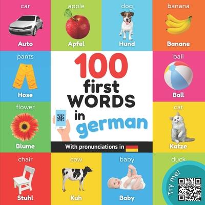 Livre 100 first words in german 