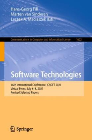 Knjiga Software Technologies Hans-Georg Fill