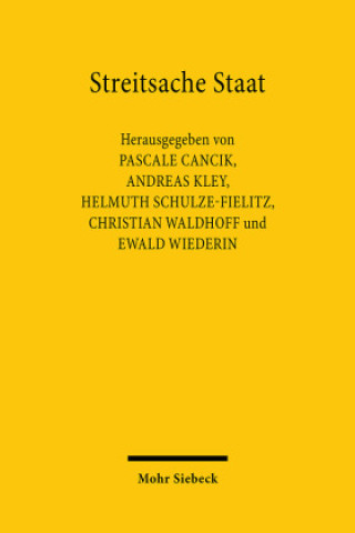 Buch Streitsache Staat Christian Waldhoff