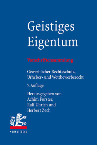 Knjiga Geistiges Eigentum Ralf Uhrich