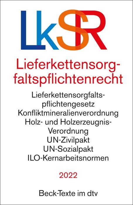 Buch Lieferkettensorgfaltspflichtenrecht 