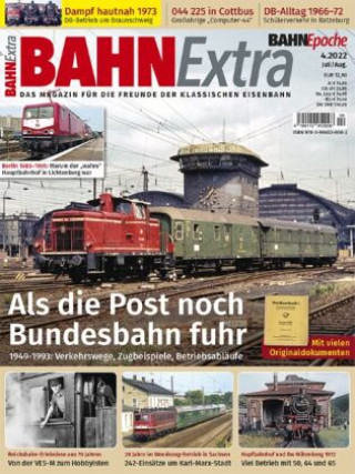 Könyv Bahn Extra 4/2022. Als die Post noch Bundesbahn fuhr 