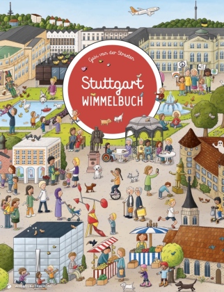 Carte Stuttgart Wimmelbuch Gabi van der Straeten