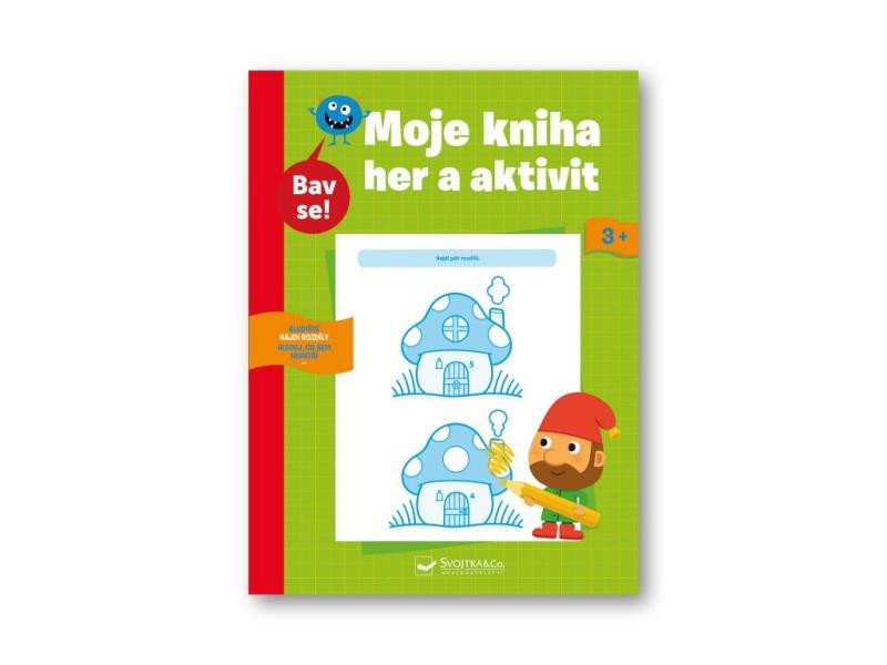 Carte Má kniha her a aktivit 3+ 