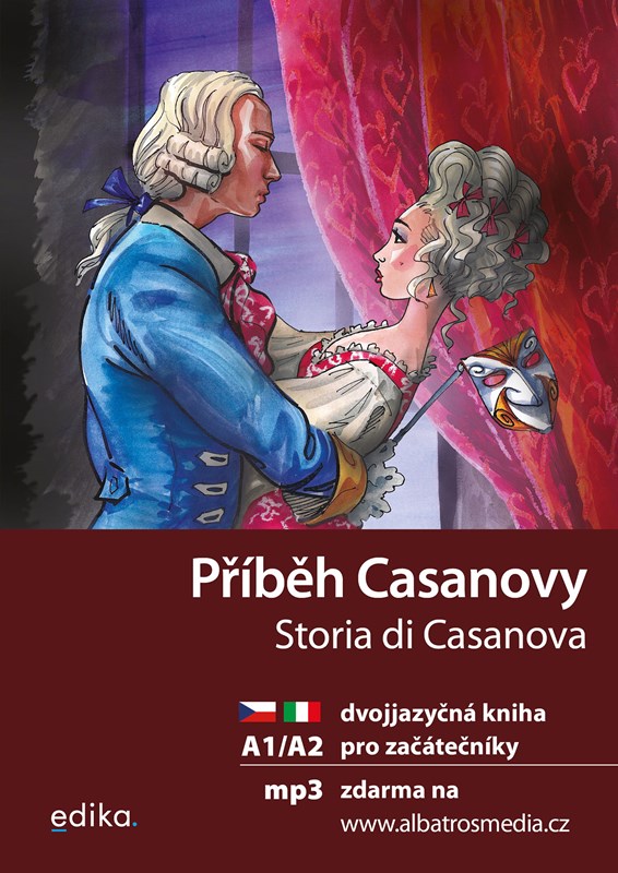 Carte Příběh Casanovy Storia di Casnova Valeria De Tommaso