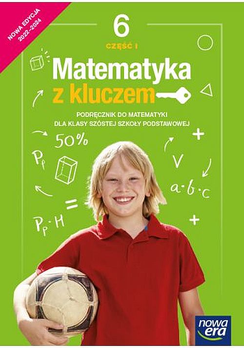 Kniha Matematyka z kluczem podręcznik dla klasy 6 część 1 szkoły podstawowej EDYCJA 2022-2024 67742 Agnieszka Mańkowska