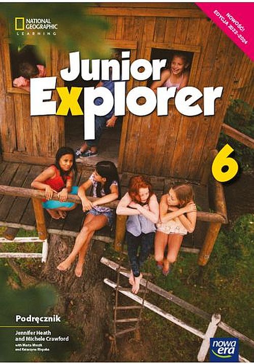 Knjiga Język angielski Junior Explorer podręcznik dla klasy 6 szkoły podstawowej EDYCJA 2022-2024 70472 Jennifer Heath-Kalligeraki