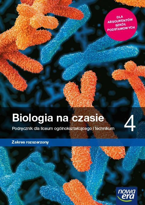 Könyv Nowe biologia na czasie podręcznik 4 liceum i technikum zakres rozszerzony 64982 Franciszek Dubert