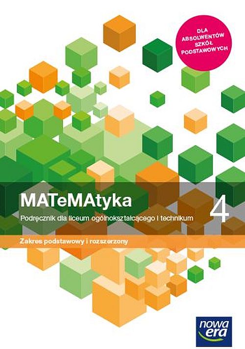 Book Nowe matematyka podręcznik klasa 4 liceum i technikum zakres podstawowy i rozszerzony 68182 Opracowanie zbiorowe