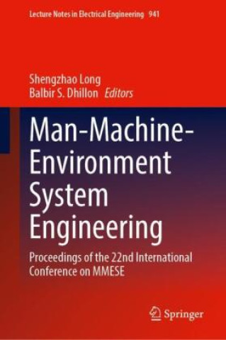 Knjiga Man-Machine-Environment System Engineering Shengzhao Long