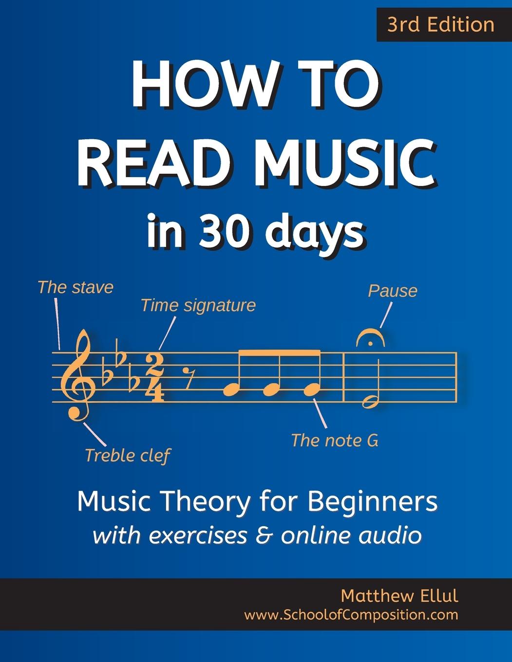 Knjiga How to Read Music in 30 Days 