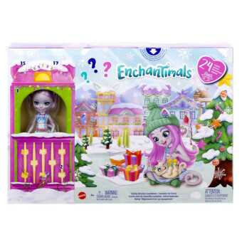 Календар/тефтер Enchantimals Weihnachtswunder-Adventskalender Mattel