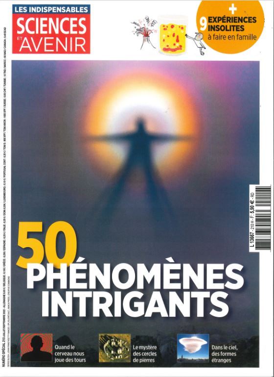 Könyv Sciences et Avenir HS n°210 : 50 Phénomènes Intrigants - Juillet/Août 2022 