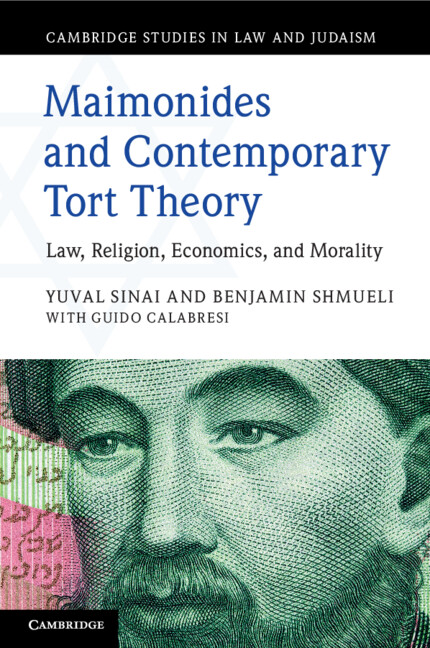 Kniha Maimonides and Contemporary Tort Theory Yuval Sinai