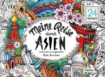 Carte Meine Reise durch Asien 
