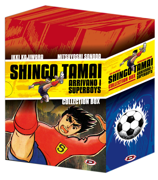 Книга Shingo Tamai. Arrivano i Superboys. Collection box Ikki Kajiwara