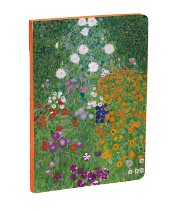 Játék Flower Garden by Gustav Klimt A5 Notizbuch Klimt Gustav
