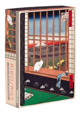 Játék Ricefields by Hiroshige 500-Teile Puzzle 