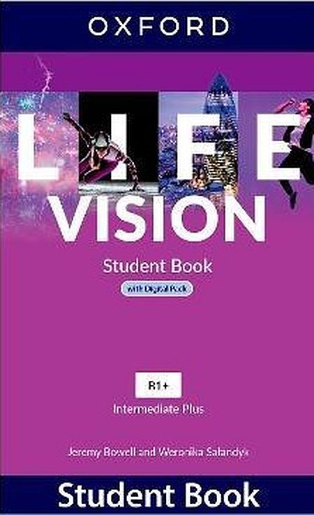 Книга Life Vision Intermediate Plus B1+ Student's Book + e-book Jeremy Bowell