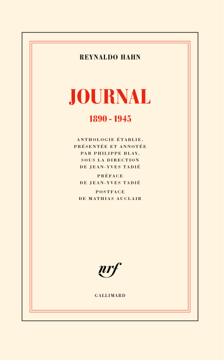 Knjiga Journal Hahn
