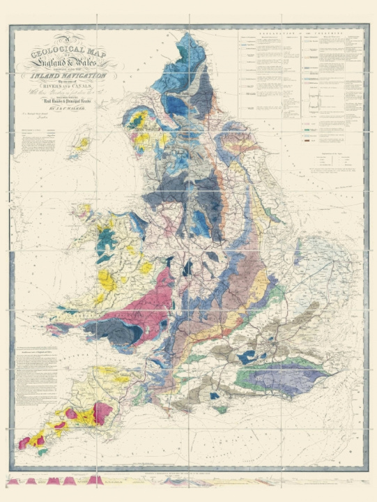 Buch CARTE GEOGRAPHIQUE NOSTALGIQUE - Carte géologique de l'Angle 