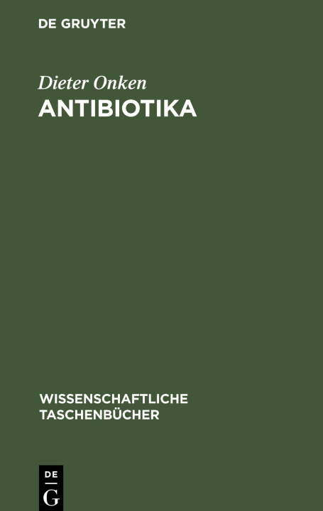 Book Antibiotika Dieter Onken
