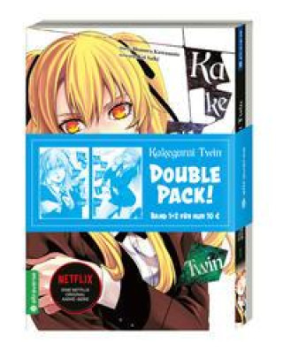 Könyv Kakegurui Twin Double Pack Band 01 & 02, 2 Teile Homura Kawamoto