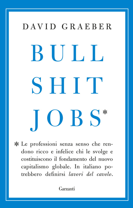 Kniha Bullshit jobs David Graeber