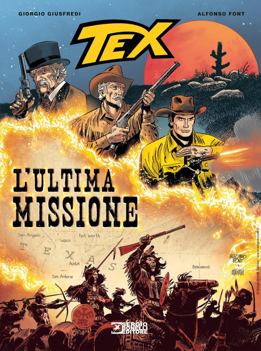 Knjiga Tex. L'ultima missione Giorgio Giusfredi