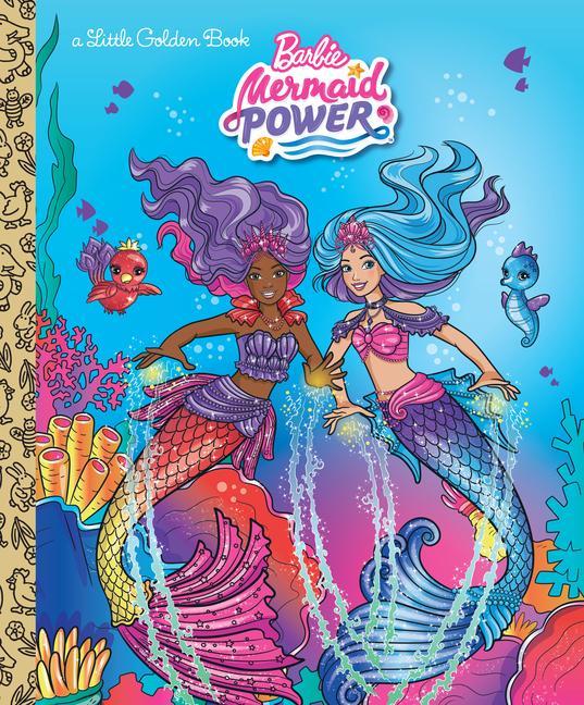 Könyv Barbie Mermaid Power Little Golden Book (Barbie) 