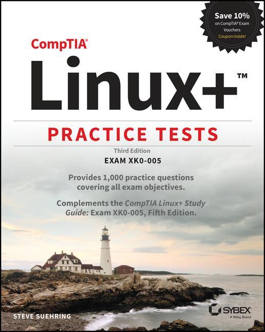 Könyv CompTIA Linux+ Practice Tests - Exam XK0-005, Third Edition 