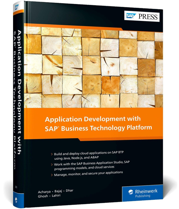 Kniha Application Development with SAP Business Technology Platform Govind Bajaj