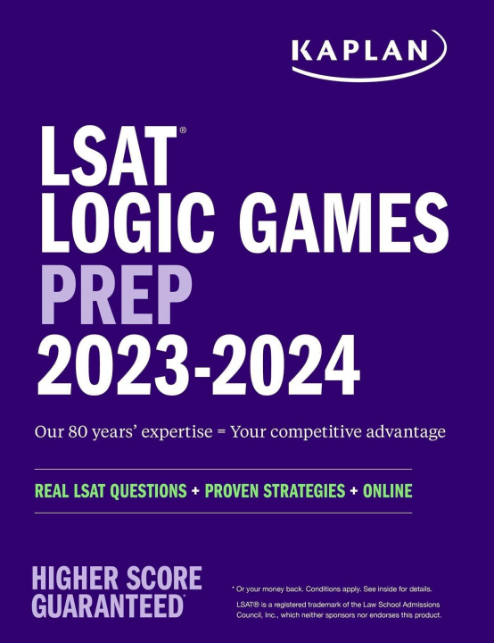 Książka LSAT Logic Games Prep 2023 