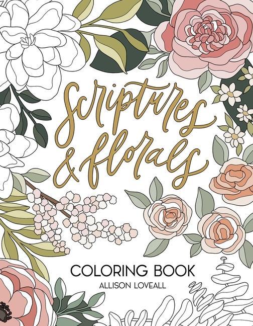 Kniha Scriptures and Florals Coloring Book 