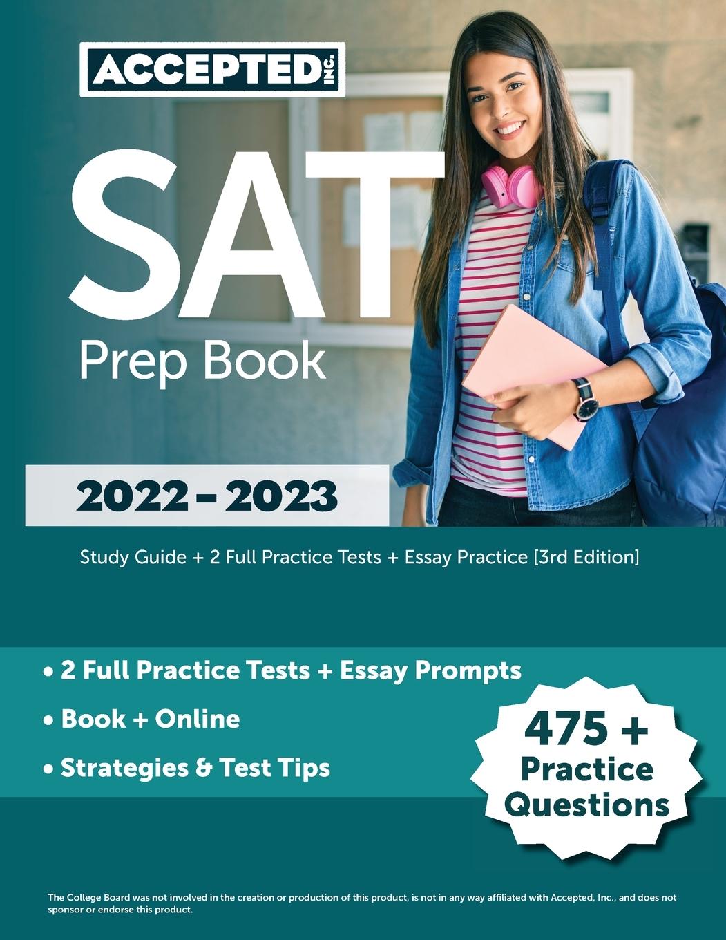 Книга SAT Prep Book 2022-2023 