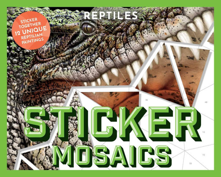 Könyv Sticker Mosaics: Reptiles 
